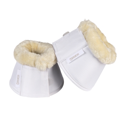Eskadron Hufglocken Fauxfur Core white