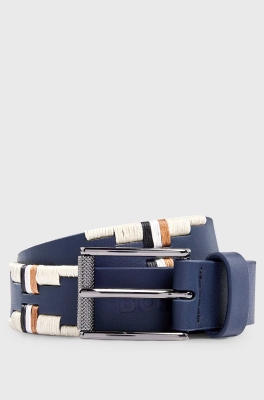 BOSS Equestrian Polo Gürtel Signature