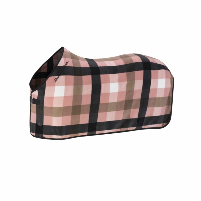 Eskadron Abschwitzdecke Fleece Check Platinum25